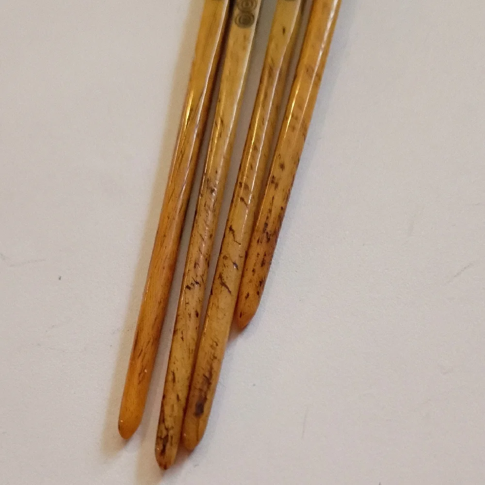 Melanie Deluca Hmong Bone Earrings - Picture 9 of 16